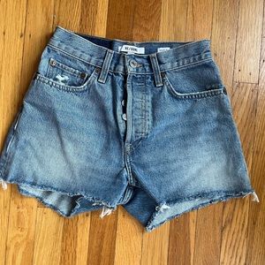 Re/Done Denim Shorts